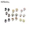 2020 New Soul Eater Not Stud Earring Anime Acrylic Earrings Resin Epoxy Handmade Jewelry - Soul Eater Merch