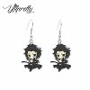 2023 New Arrival Anime Bungou Stray Dogs Characters Handcraft Acrylic Epoxy Fish Hook Dangles Earrings 1 - Soul Eater Merch