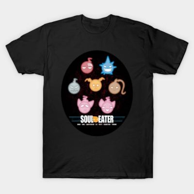 Soul Eater Chibi Souls T-Shirt Official Soul Eater Merch