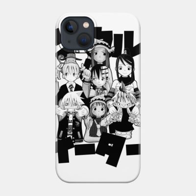 Grim Mates Black Phone Case Official Soul Eater Merch