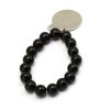 Anime SOUL EATER Lava Stone Beaded Bracelet 10MM Beads Bracelets For Kids Boys Souleater Death Pulseras 2 - Soul Eater Merch