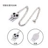 Anime Soul Eater Death The Kid Necklace Cosplay Pendant Ring Jewelry Prop Choker Chain Costumes Props 3 - Soul Eater Merch