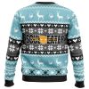 Christmas Black Star Soul Eater men sweatshirt BACK mockup - Soul Eater Merch