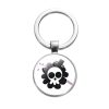 Classic Japan Anime Soul Eater Keychain Souleater Death Glass Dome Pendant Key Chain Metal Holder Key 1 - Soul Eater Merch