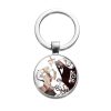 Classic Japan Anime Soul Eater Keychain Souleater Death Glass Dome Pendant Key Chain Metal Holder Key 4 - Soul Eater Merch