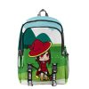 Harajuku Novelty Cool School Bags Unisex Gacha Life Travel Bag 3D Print Oxford Waterproof Notebook Shoulder 3 - Soul Eater Merch