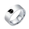 Hot Anime Soul Eater Death The Kid Ring Cosplay Costumes Props Stainless Steel Soul Eater Deat 2 - Soul Eater Merch