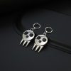 Hot Anime Soul Eater Earrings Drop Ear clip Earring For Women Eater Metal Trendy Unisex Pendant 4 - Soul Eater Merch