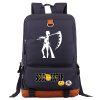 New Anime Soul Eater Boys Girls School Book Bags Women Bagpack Teenagers Patchwork Canvas Men Laptop 1 - Soul Eater Merch