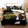 Soul Eater Bedding Set Single Twin Full Queen King Size Bed Set Aldult Kid Bedroom Duvetcover - Soul Eater Merch