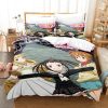 Soul Eater Bedding Set Single Twin Full Queen King Size Bed Set Aldult Kid Bedroom Duvetcover 16 - Soul Eater Merch