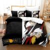 Soul Eater Bedding Set Single Twin Full Queen King Size Bed Set Aldult Kid Bedroom Duvetcover 2 - Soul Eater Merch