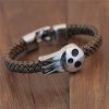 Wholesale Animation Jewelry 10pcs lot Soul Eater Logo Bracelet Men Alloy Bangles 20cm Length 2 - Soul Eater Merch