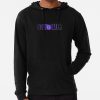 Soul Eater Purple Motion Blur Logo Hoodie Official Soul Eater Merch