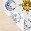 Mean Moon Silly Sun Pack Shower Curtain Official Soul Eater Merch