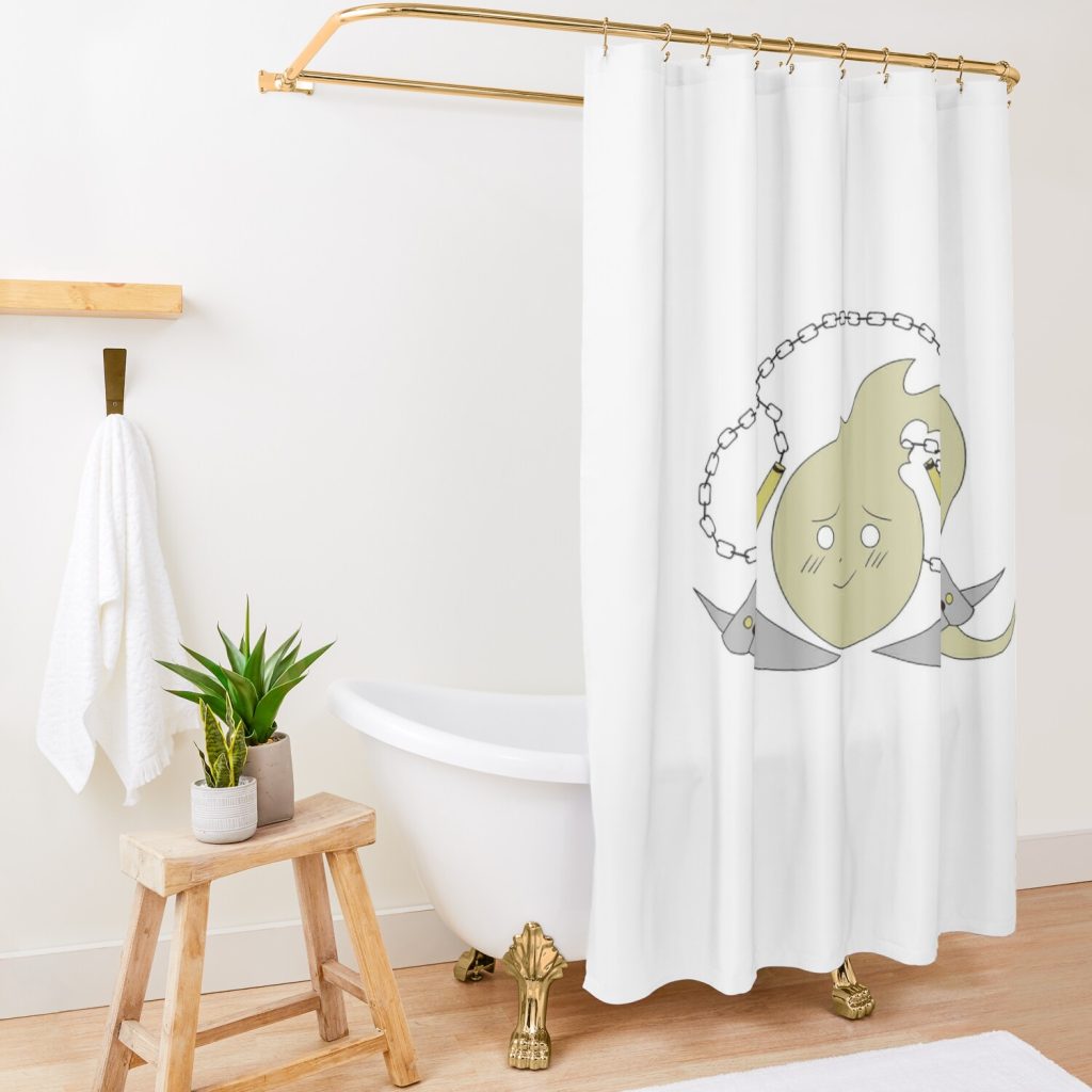 Tsubaki'S Soul Shower Curtain Official Soul Eater Merch