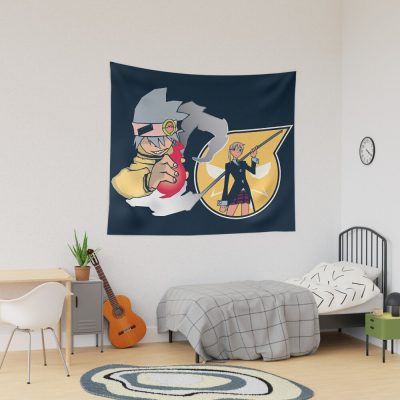 Soul Eater Maka And Evans Tapestry Official Soul Eater Merch