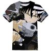 Anime Soul Eater 3D Print T shirt Men Women Casual O Neck Short Sleeve Tshirt Fashion 6.jpg 640x640 6 - Soul Eater Merch