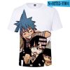 Men women 3D Printed Latest Harajuku Style Anime Soul Eater T Shirts Unisex Hip Hop Streetwear 9.jpg 640x640 9 - Soul Eater Merch