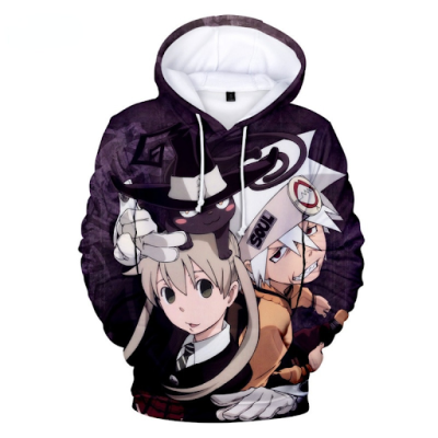 Harajuku Soul Eater High Quality Fashion Anime Hoodie