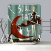 100 Polyester Fabric Custom SOUL EATER Anime Shower Curtain Modern Bathroom Curtain Waterproof HD Printing Bath 6 - Soul Eater Merch