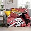 Anime Soul Eater Throw Blanket Soft Cozy Flannel Blanket Cozy Sofa Blanket Suitable for Office Traveling 2 - Soul Eater Merch