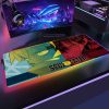 Soul Eater Mouse Pad RGB Mousepad Keyboard Gaming Carpet Backlit Mat Computer Pc Gaming Table Gamer 1 - Soul Eater Merch