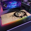 Soul Eater Mouse Pad RGB Mousepad Keyboard Gaming Carpet Backlit Mat Computer Pc Gaming Table Gamer - Soul Eater Merch