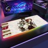 Soul Eater Mouse Pad RGB Mousepad Keyboard Gaming Carpet Backlit Mat Computer Pc Gaming Table Gamer 12 - Soul Eater Merch