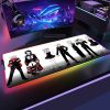 Soul Eater Mouse Pad RGB Mousepad Keyboard Gaming Carpet Backlit Mat Computer Pc Gaming Table Gamer 15 - Soul Eater Merch