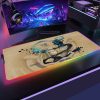 Soul Eater Mouse Pad RGB Mousepad Keyboard Gaming Carpet Backlit Mat Computer Pc Gaming Table Gamer 17 - Soul Eater Merch