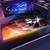 Soul Eater Mouse Pad RGB Mousepad Keyboard Gaming Carpet Backlit Mat Computer Pc Gaming Table Gamer 2 - Soul Eater Merch