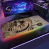 Soul Eater Mouse Pad RGB Mousepad Keyboard Gaming Carpet Backlit Mat Computer Pc Gaming Table Gamer 6 - Soul Eater Merch