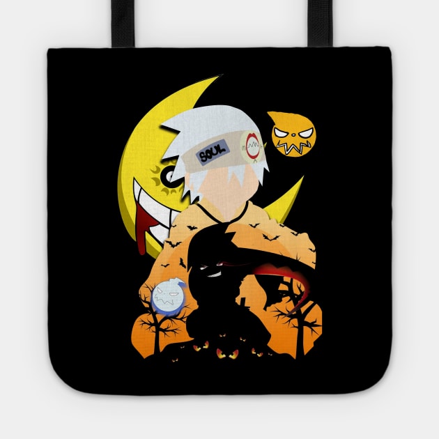 Women Men Manga Art Character Souleater Tote