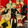 Classic Anime Soul Eater Poster Vintage Kraft Paper Prints and Posters Art Painting For Fans Home 3 - Soul Eater Merch