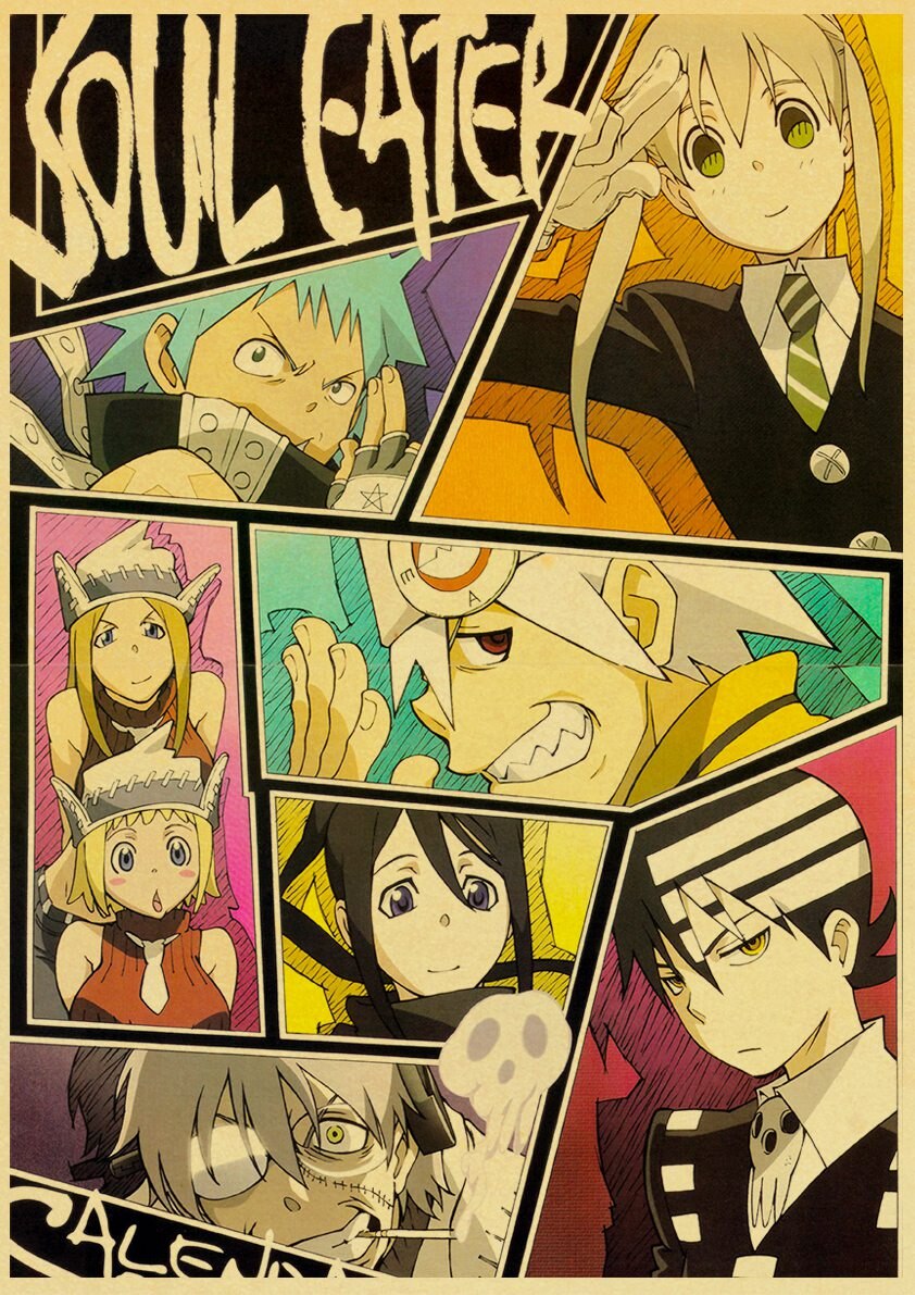 Classic Anime Soul Eater Must Try Poster