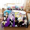 Soul Eater Bedding Set Single Twin Full Queen King Size Bed Set Aldult Kid Bedroom Duvetcover 12 - Soul Eater Merch