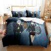 Soul Eater Bedding Set Single Twin Full Queen King Size Bed Set Aldult Kid Bedroom Duvetcover 18 - Soul Eater Merch