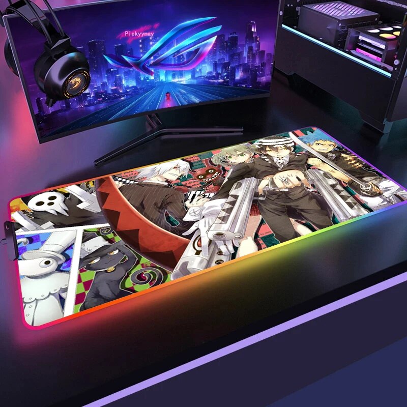 Soul Eater Best Selling RGB Mousepad
