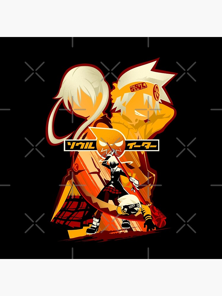 Partners In Pulse Soul Eater V2 Throw Pillow - Image 2