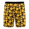 soul Hawaiian Swim Trunks Board Shorts back - Soul Eater Merch