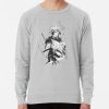ssrcolightweight sweatshirtmensheather greyfrontsquare productx1000 bgf8f8f8 32 - Soul Eater Merch
