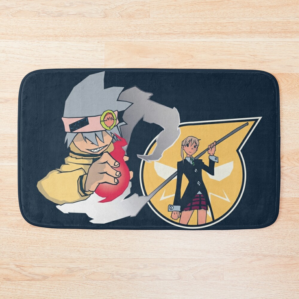 Soul Eater Maka And Evans Bath Mat