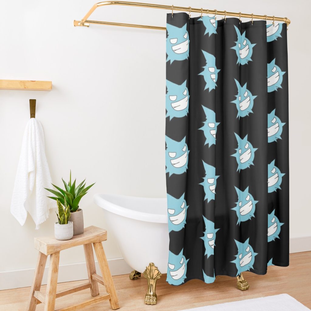Soul Eater Black Star Soul Shower Curtain
