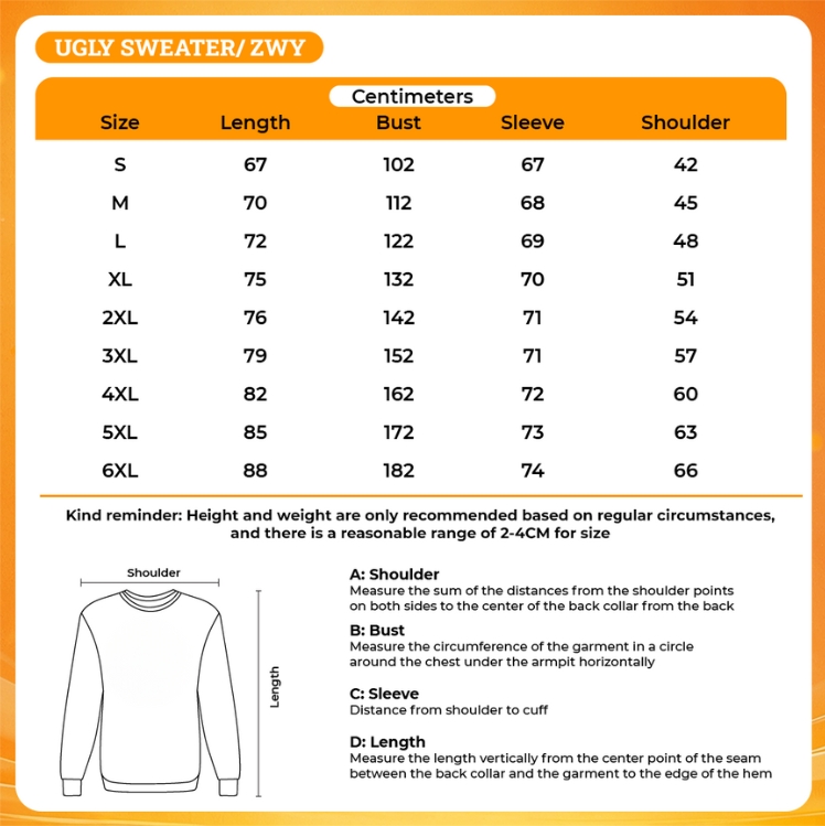 3D UGLY SWEATER - Soul Eater Merch