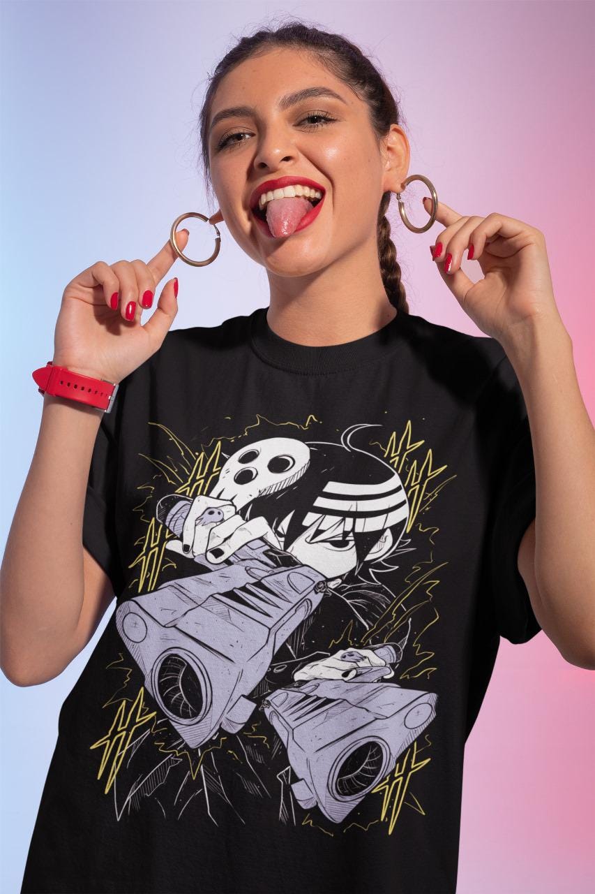 Death the Kid Soul Eater T-shirt - Image 4
