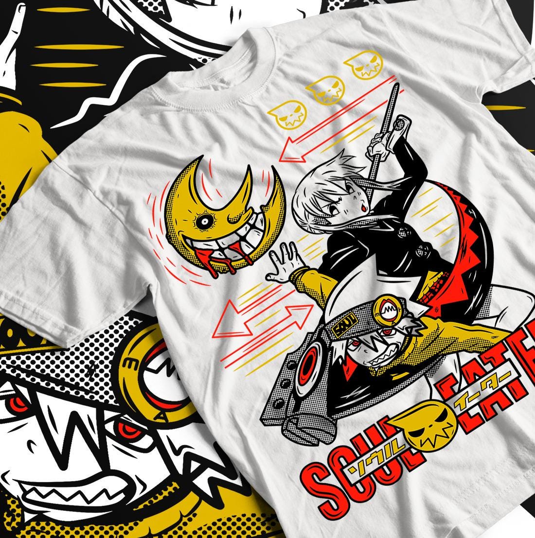 Soul Eater Maka Albarn Black Star T-shirt