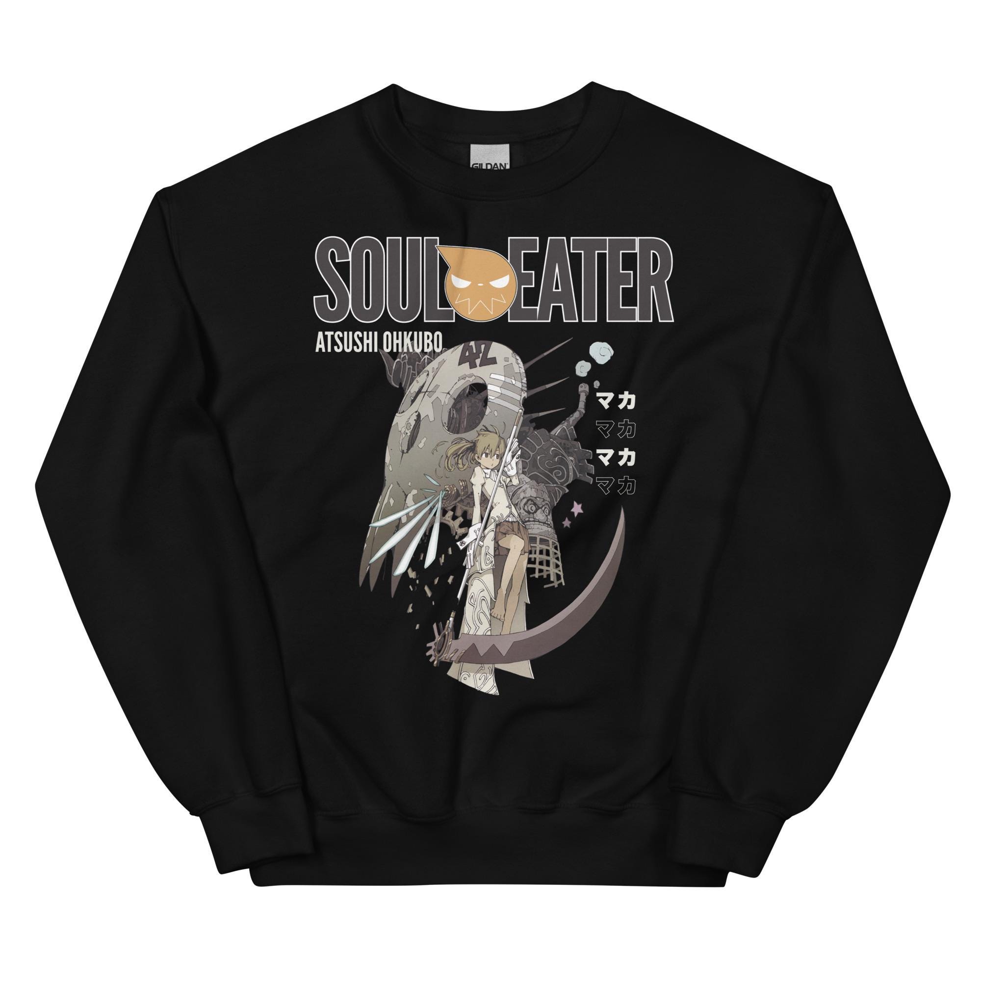 Soul Eater Retro Print Unisex Sweatshirt - Image 2
